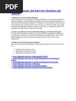 Download Product Manager Interview Questions Answers by Sweta Singh SN152226481 doc pdf