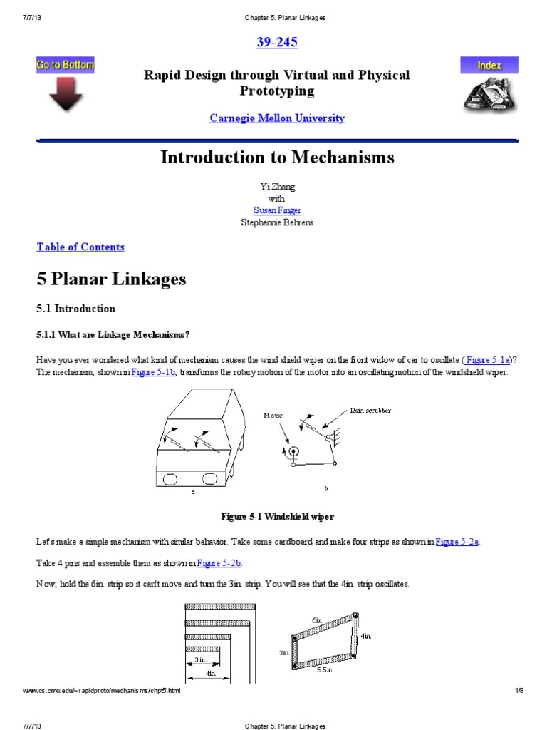 An InDepth Look at Planar Linkage Mechanisms Classification