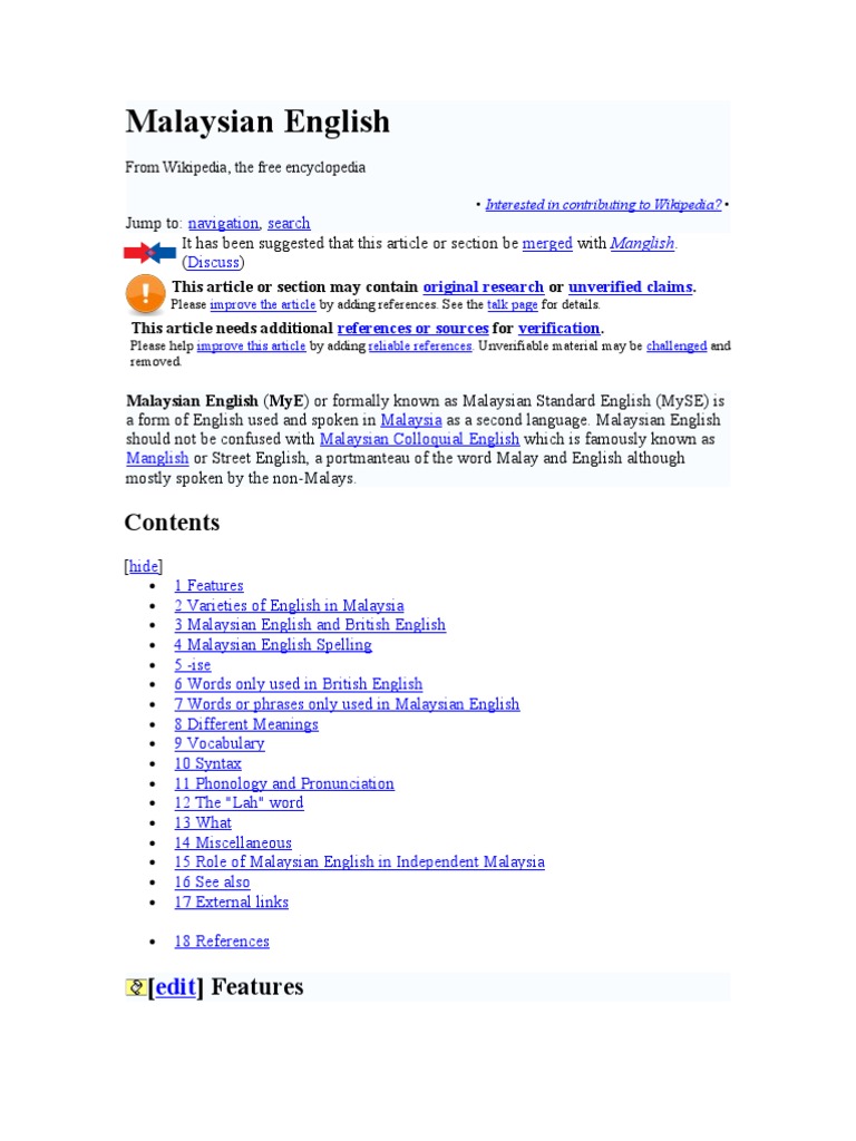 Understanding Malaysian English Usage | PDF | Human Communication