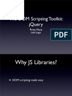 The DOM Scripting Toolkit: Jquery