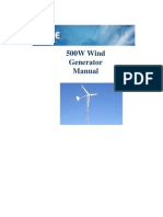 500W Wind Generator Manual