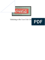marketing at the Coca-Cola Company