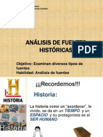 Análisis de Fuentes Históricas
