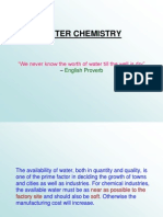 Water Chemistry 01