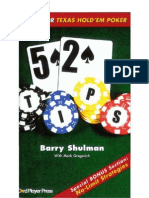 52 Tips For Texas Hold em Poker - Barry Shulman