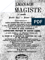 Encausse Gerard - L Almanach Du Magiste 1894