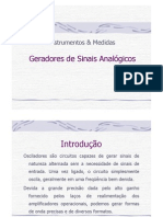 Geradores de Sinais Vf