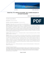 Costa Rica. Por Criterios de Equidad