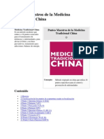 Puntos Maestros de La Medicina Tradicional China