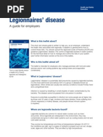 Download Legionnaires Disease - A Guide for Employers by HealthSafety SN15230835 doc pdf