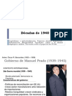 Décadas de 1940 y 1950