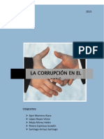 La Corrupcion en El Peru