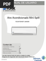Download Manual de Usuario AIRE YORK by Pedro Cruz Camargo SN152316034 doc pdf