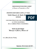 51909315 Sesion de Aprendizaje Gilda