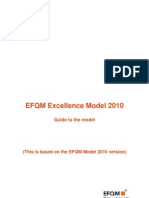 EFQM Excellence Model Guide 2010