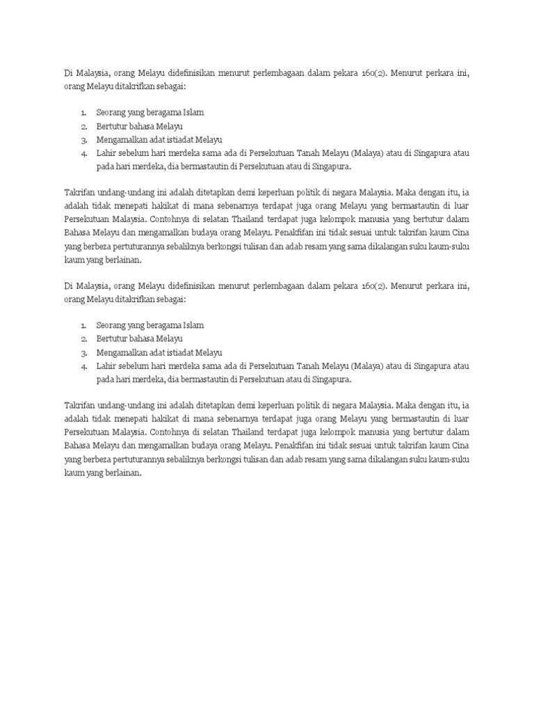 Asal-Usul Orang Melayu  PDF
