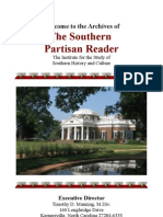 The Southern Partisan Reader: Welcome To The Archives of
