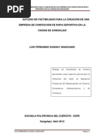 Investigacion de Mercado Ropa Deportiva