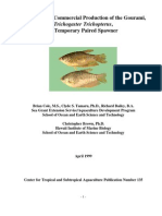 A Manual For Commercial Production of The Gourami, Trichogaster Trichopterus - A Temporary Paired Spawner