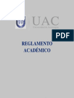 Reglamento Académico UAC