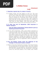 Download Mother Terisa by kushantsingh by Alahari Manoj Kumar SN152350191 doc pdf