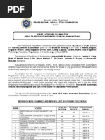 June 2013 NLE Topnotchers and Top Schools