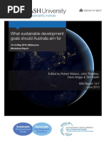 Download What Sustainable Development Goals Should Australia Aim For  by Monash Sustainability Institute SN152354582 doc pdf