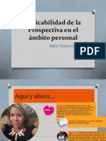 Aplicabilidad de La Prospectiva en El Ámbito Personal