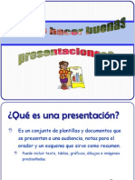 Cómo hacer buenas presentaciones