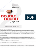 Double Double How to Double Your Revenue and Profit in 3 Years or Less