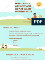 Hospital Waste Management and Biomedical Waste Management Rules