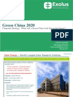 Corporate Strategy: Red China, Greenest of All - Fact or Fiction?