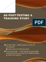 AD POST-testing & TRACKING STUDY PDF