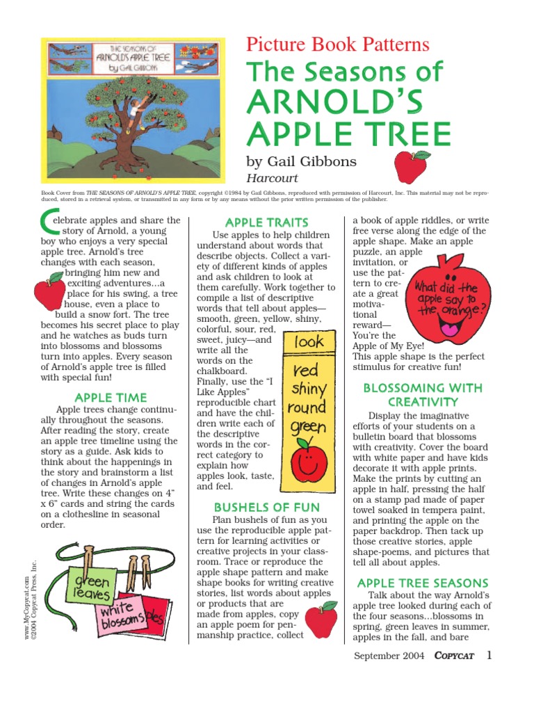 Seasons Arnolds Apple Tree Apple Trees