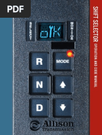 Allison Shift Selector Op & Codes