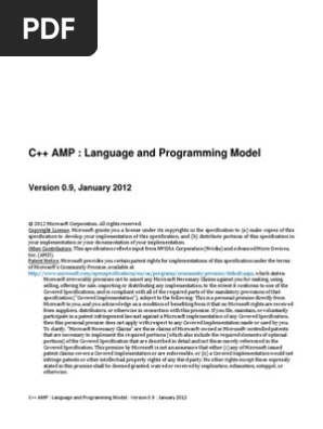 コンピュータ・IT C++ PROGRAMMING WITH APPLICATIONS IN C++ AMP - Language and Programming Model, Microsoft Corp