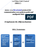 HDLC: High-level Data Link Control Protocol