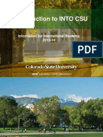 INTO 미국 CSU Information