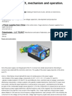 Power Supply ATX, Mechanism and Operation. Part 1