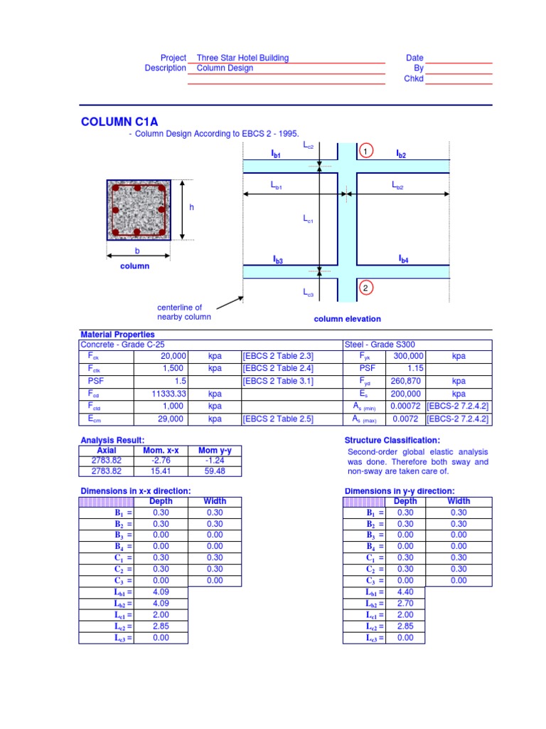 Column Design | PDF | Science | Engineering