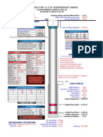 Job Sheet For 11-7/8" Intermediate Casing: 12.5 4,000' Low PH Desco 1,527.33' 9,850 4.276