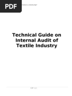 Download Technical Guide on Internal Audit of Textile Industry- Draft Form CA Harsha by arroshan SN152412945 doc pdf