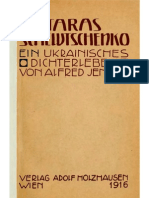 Taras Schewtschenko. Ein Ukrainisches Dichterleben. Von Alfred Jensen (1916)