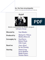 Skyfall: From Wikipedia, The Free Encyclopedia