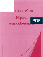 Kende Péter: Röpirat A Zsidókérdésről