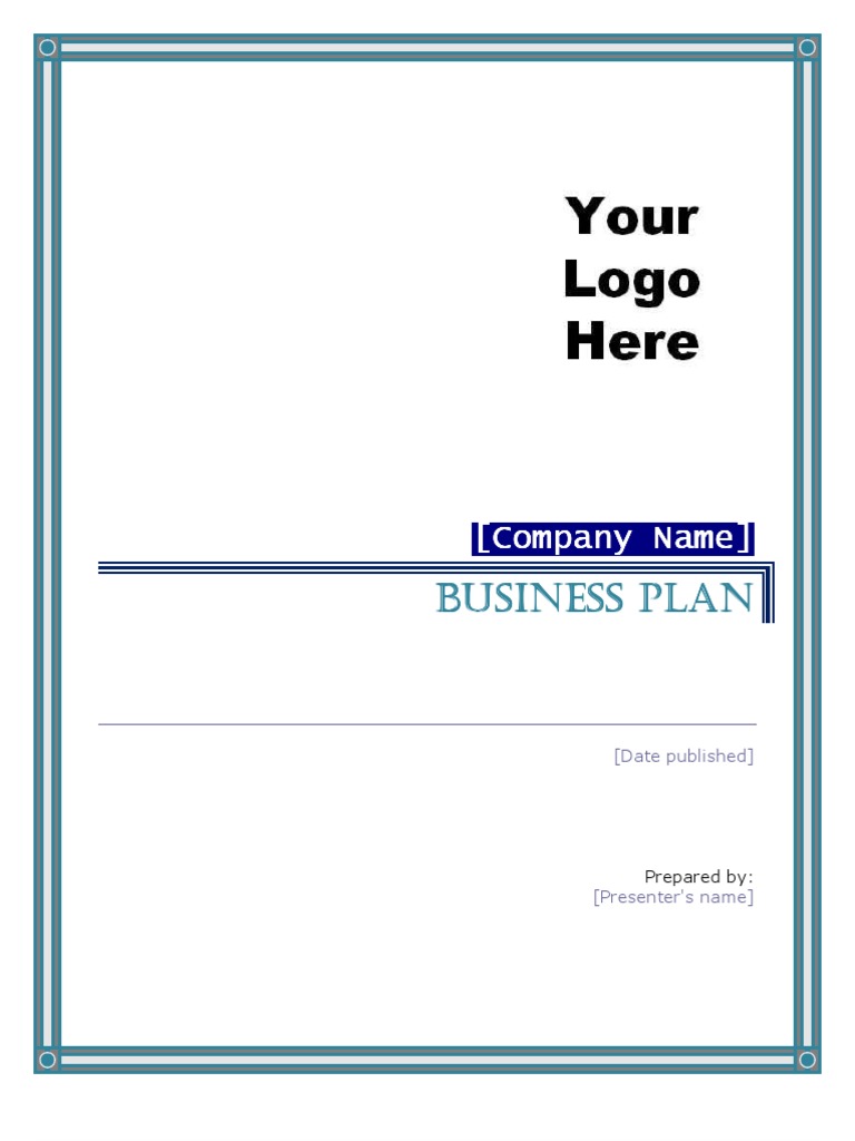 Restaurant Business Plan Template | PDF | Restaurants | Menu