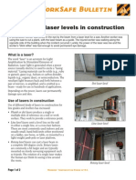 Dangers of Laser Levels in Construction