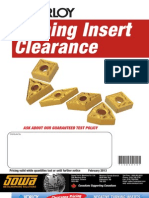 Turning Insert Clearance
