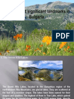The Ten Most Significant Landmarks in Bulgaria En