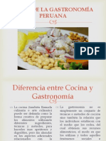 El Boom de La Gastronomía Peruana